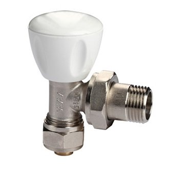 ECA 1/2 Köşe Radyatör Vanası RV3